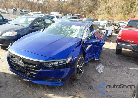 2018 Honda Accord Sport z USA, uszkodzony, nr VIN 1HGCV1F32JA220291